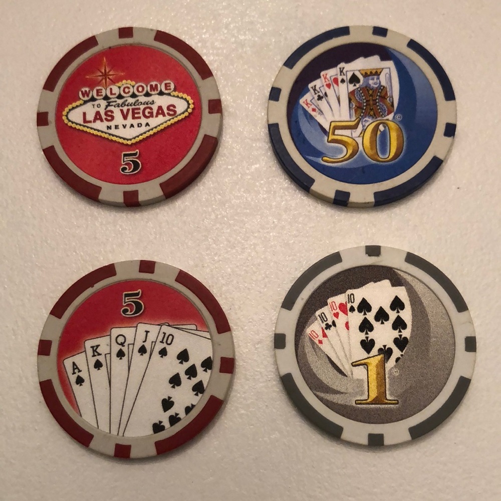Las Vegas Souvenir Game Chips